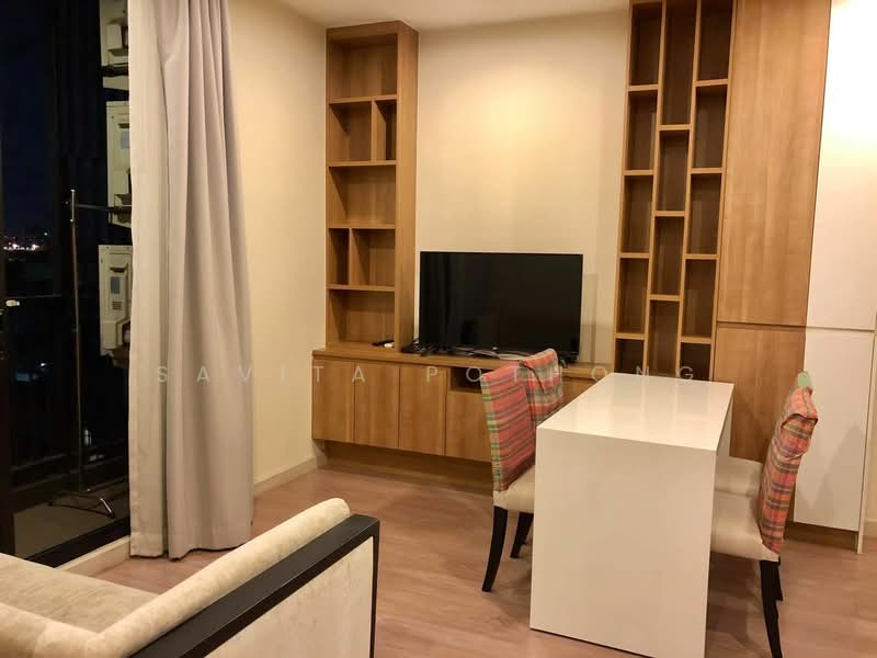 The Capital Ratchaprarop-Vibhavadi, Bangkok, 99 Thanon Asok-Din Daeng, Samsen Nai, Phaya Thai, Bangkok, 2 Bedrooms, 46 sqm, Condo For Rent, by Savita Pothong, 500217491 - DDproperty.com