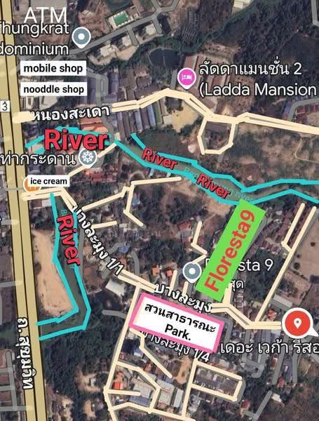 ราคาดีที่สุดในพัทยา!!!ขายบ้าน 2 ชั้น หมู่บ้านฟลอเรสต้า 9 (แหลมฉบัง)ถ. ทุ่งกราด, ชลบุรี, ถ. ทุ่งกราด, บางละมุง, ชลบุรี, 82 ตร.ม., บ้านเดี่ยว ขาย, โดย คุณรินดา, 500218172 - DDproperty.com