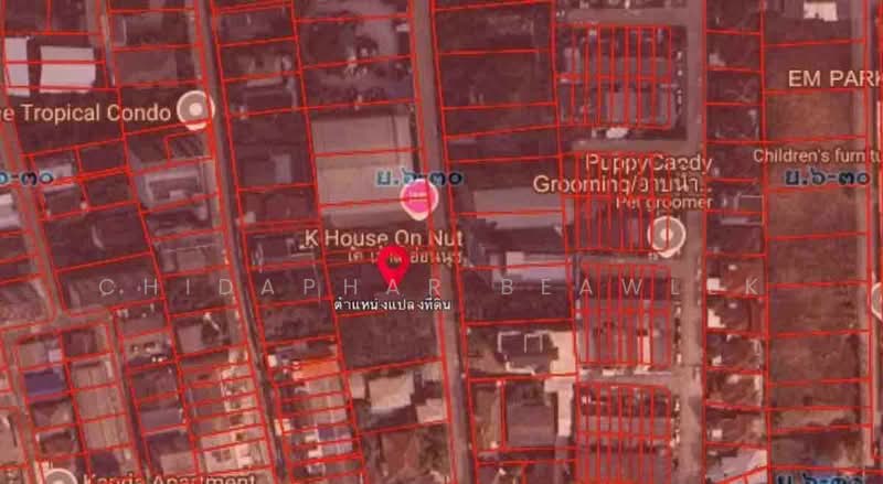 Land Soi Onnut 14, Bangkok, อ่อนนุช, Bang Chak, Phra Khanong, Bangkok, , 764 sqm, Land For Sale, by Chidaphar Beawlek, 500219051 - DDproperty.com