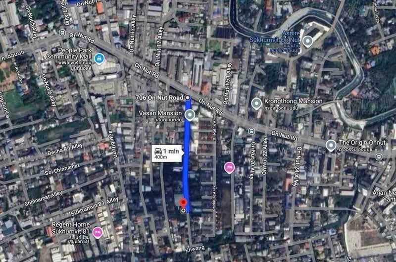 Land Soi Onnut 14, Bangkok, อ่อนนุช, Bang Chak, Phra Khanong, Bangkok, , 764 sqm, Land For Sale, by Chidaphar Beawlek, 500219051 - DDproperty.com