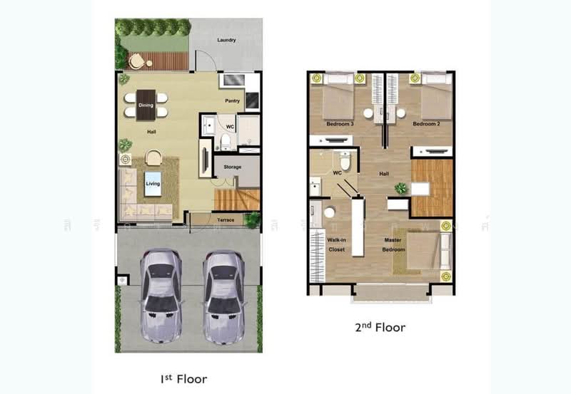 Natura Trend Rattanathibet-Ratchapruek, Nonthaburi, 11 Soi Bang Len 21, Bang Len, Bang Yai, Nonthaburi, 3 Bedrooms, 113 sqm, Townhouse For Rent, by Sireekan Sirichawanphong, 500219484 - DDproperty.com