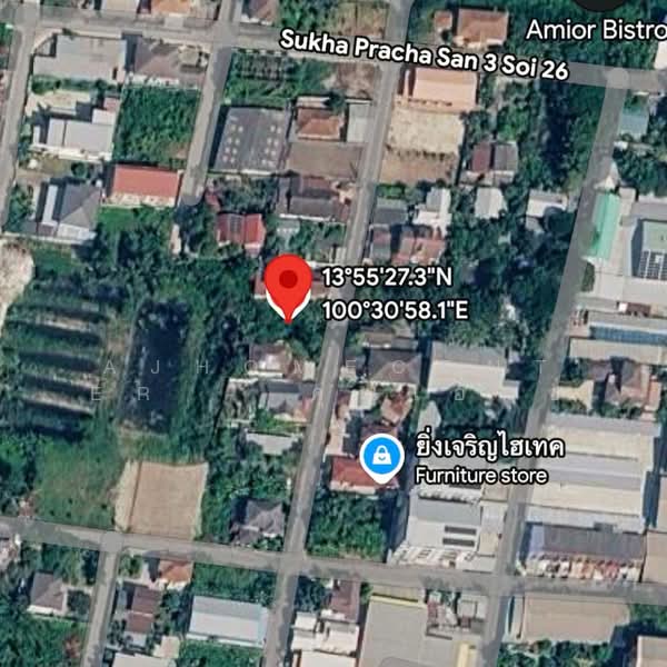 ที่ดิน116ตรว. ถมแล้ว ผังสีเหลือง หน้ากว้าง14ม. ซ.สุขาประชาสรรค์3 ซ.26, นนทบุรี, บางพูด, ปากเกร็ด, นนทบุรี, 464 ตร.ม., ที่ดิน ขาย, โดย AJHOMECENTER - คุณเอ็กซ์, 500219783 - DDproperty.com