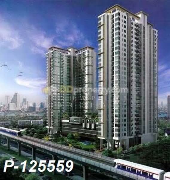 The Parkland Taksin-Thapra, Bangkok, 555 Somdet Phra Chao Tak Sin, Bukkalo, Thon Buri, Bangkok, 2 Bedrooms, 60 sqm, Condo For Rent, by Nichaphat Sakunchayapha, 500219836 - DDproperty.com