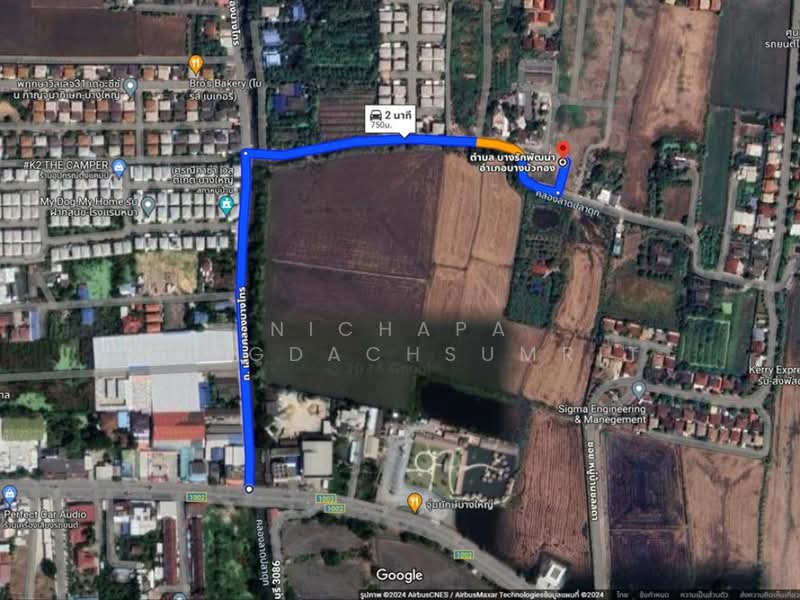 ริมคลองลาดปลาดุก, Nonthaburi, Bang Rak Pattana, Bang Bua Thong, Nonthaburi, , 39,516 sqm, Land For Sale, by Nichapa Tangdachsumrit, 500220263 - DDproperty.com