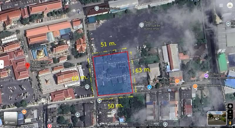 วชิรธรรมสาธิต 78, Bangkok, Bang Chak, Phra Khanong, Bangkok, , 3,200 sqm, Land For Sale, by กษิกาญ ชุณหมณี, 500220446 - DDproperty.com