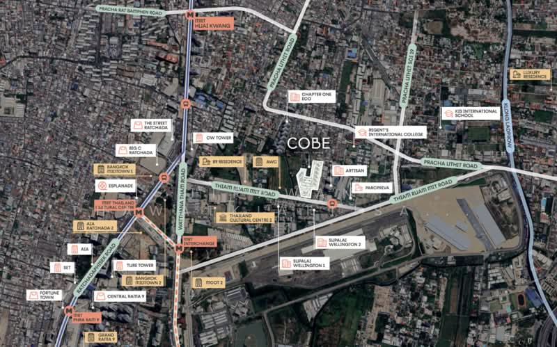 COBE Ratchada-Rama 9 : โค้บบ์ รัชดา-พระราม 9, กรุงเทพ, Thiam Ruammit Road, ห้วยขวาง, ห้วยขวาง, กรุงเทพ, 33 ตร.ม., คอนโด ขายดาวน์, โดย Jirawan Thawatkiattisak (Eve), 500220569 - DDproperty.com