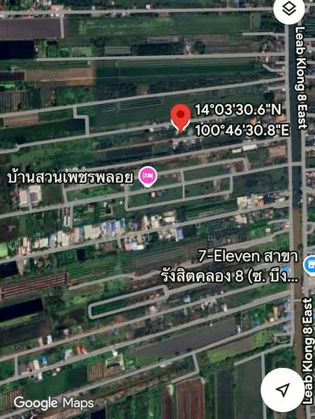 ที่ดินเปล่า ถนนรังสิต-นครนายก ตำบลบึงบอน อำเภอหนองเสือ จังหวัดปทุมธานี, ปทุมธานี, บึงบอน, หนองเสือ, ปทุมธานี, 1,600 ตร.ม., ที่ดิน ขาย, โดย ภัทรนัน อิศรางกูร ณ อยุธยา, 500220574 - DDproperty.com