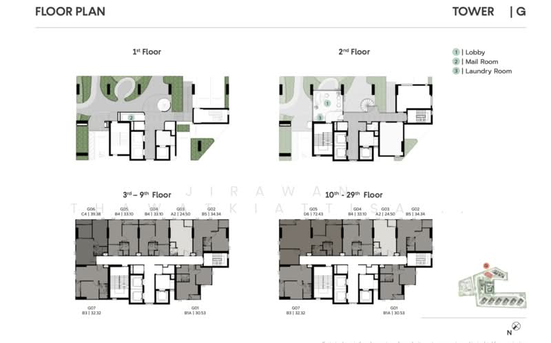 COBE Ratchada-Rama 9 : โค้บบ์ รัชดา-พระราม 9, กรุงเทพ, Thiam Ruammit Road, ห้วยขวาง, ห้วยขวาง, กรุงเทพ, 72 ตร.ม., คอนโด ขายดาวน์, โดย Jirawan Thawatkiattisak (Eve), 500220620 - DDproperty.com