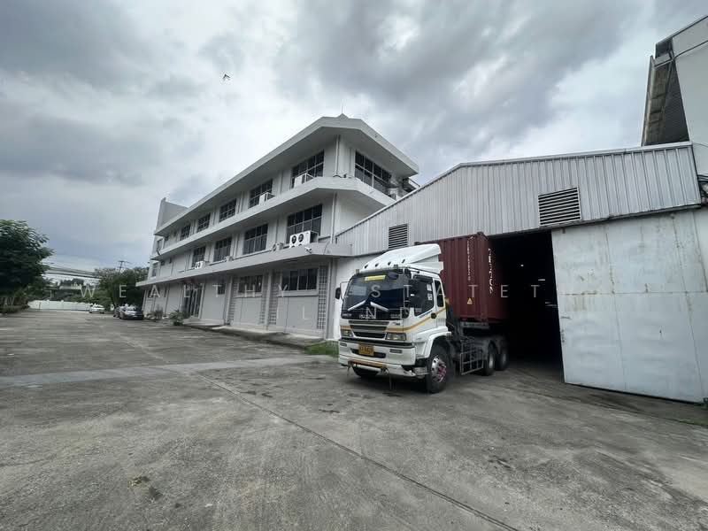 ศูนย์กระจายสินค้า ทำเลศักยภาพสูงสุด ติดรถไฟฟ้าสายสีเหลือง, สมุทรปราการ, เทพารักษ์, เมืองสมุทรปราการ, สมุทรปราการ, 2,376 ตร.ม., โกดัง-โรงงาน ให้เช่า, โดย Wealthy​estateThailand, 500220798 - DDproperty.com