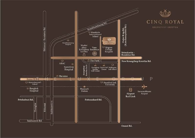 ให้เช่า - CINQ ROYAL Krungthep Kreetha : แซงค์ รอยัล กรุงเทพกรีฑา, กรุงเทพ