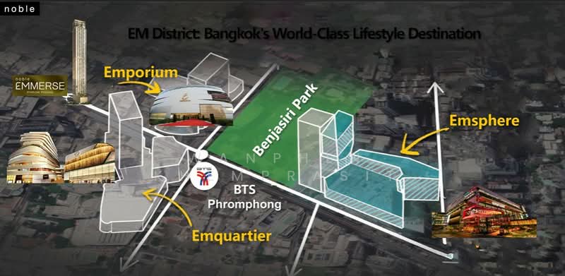 Noble Emmerse Phrom Phong, Bangkok, 643 Sukhumvit Road, Khong Tan, Khlong Toei, Bangkok, 1 Bedroom, 31 sqm, Condo For Sale, by Wanphen Khemprasit, 500221278 - DDproperty.com