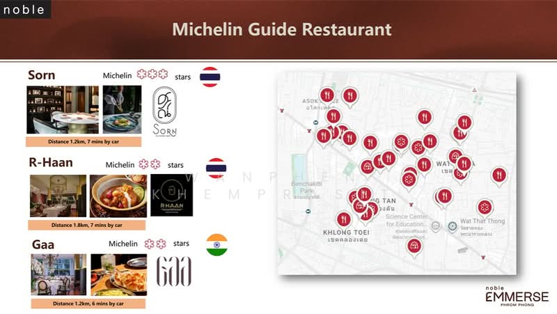 Noble Emmerse Phrom Phong, Bangkok, 643 Sukhumvit Road, Khong Tan, Khlong Toei, Bangkok, 3 Bedrooms, 99 sqm, Condo For Sale, by Wanphen Khemprasit, 500221298 - DDproperty.com