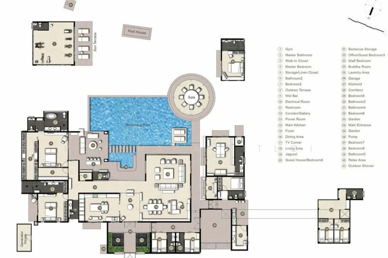 For Sale - Modern luxury pool villa near Mapbrachan lake, Chon Buri (Pattaya)