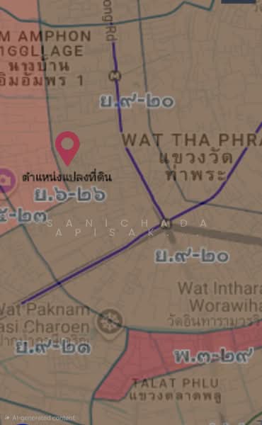 จรัญสนิทวงศ์ ซอย3, กรุงเทพ, จรัญสนิทวงศ์, วัดท่าพระ, บางกอกใหญ่, กรุงเทพ, 1,120 ตร.ม., ที่ดิน ขาย, โดย Sanichada Apisaksirikul, 500221769 - DDproperty.com