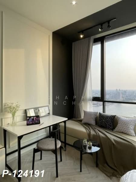 Chapter Charoennakhon–Riverside, Bangkok, Charoennakorn Road, Bang Lam Phu Lang, Khlong San, Bangkok, Studio, 26 sqm, Condo For Rent, by Nichaphat Sakunchayapha, 500221944 - DDproperty.com