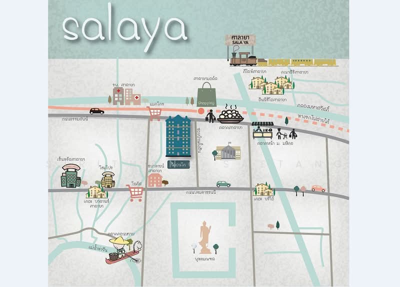 ให้เช่า - V Condo Salaya, นครปฐม