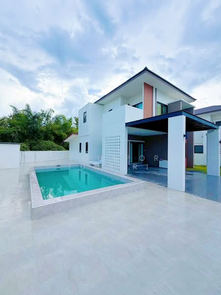 ให้เช่า - Pool Villa ให้เช่า ใกล้ศูนย์หัตถกรรมร่มบ่อสร้างสันกำแพง ค่าเช่า 45,000 บาท / เดือน No.12P005, เชียงใหม่