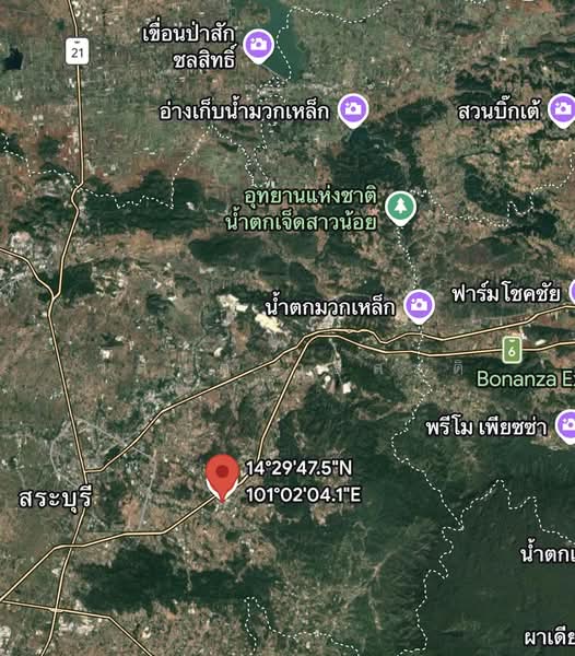 ที่ดินแก่งคอย ใกล้ทางขึ้นมอเตอร์เวย์(M6) ไร่ละ 5 แสน (มี 53ไร่), Saraburi, บ้านนา-แก่งคอย, Cham Phak Phaeo, Kaeng Khoi, Saraburi, , 84,924 sqm, Land For Sale, by Wasan Wasati, 500222217 - DDproperty.com