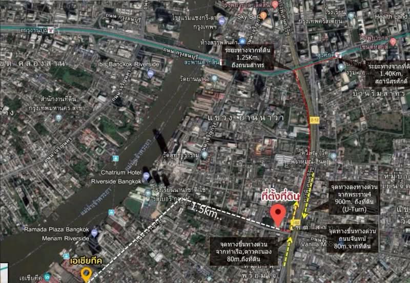 ที่ดิน ตรอกจันทน์, กรุงเทพ, ตรอกจันทน์, ทุ่งมหาเมฆ, สาทร, กรุงเทพ, 3,952 ตร.ม., ที่ดิน ขาย, โดย ทิพย์วรรณ เจริญงาม, 500222343 - DDproperty.com