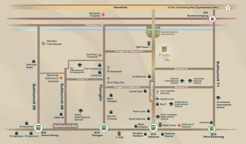 Niche Pride Ekkamai, Bangkok, Soi Ekkamai 26, Khlong Tan Nua, Watthana, Bangkok, 1 Bedroom, 29 sqm, Condo For Sale, by ประชา สุนทรจิตตานนท์, 500222394 - DDproperty.com