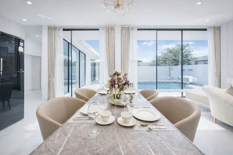 ให้เช่าบ้านเดี่ยวสไตล์โมเดิร์น เดอะพูลวิลล่า ใจกลางเมืองพัทยา, Chon Buri (Pattaya), Nong Pru, Bang Lamung (Pattaya), Chon Buri (Pattaya), 3 Bedrooms, 250 sqm, Single Detached House For Rent, by Dusit Saengfa, 500222618 - DDproperty.com