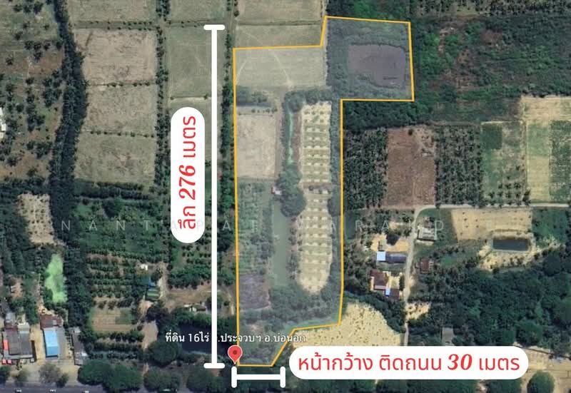 ที่ดินติดถนนเพชรเกษม จ.ประจวบคีรีขันธ์, Prachuap Khiri Khan, Bo Nok, Muang Prachaubkirikhan, Prachuap Khiri Khan, , 26,324 sqm, Land For Sale, by Nantapat Warakdee, 500222924 - DDproperty.com