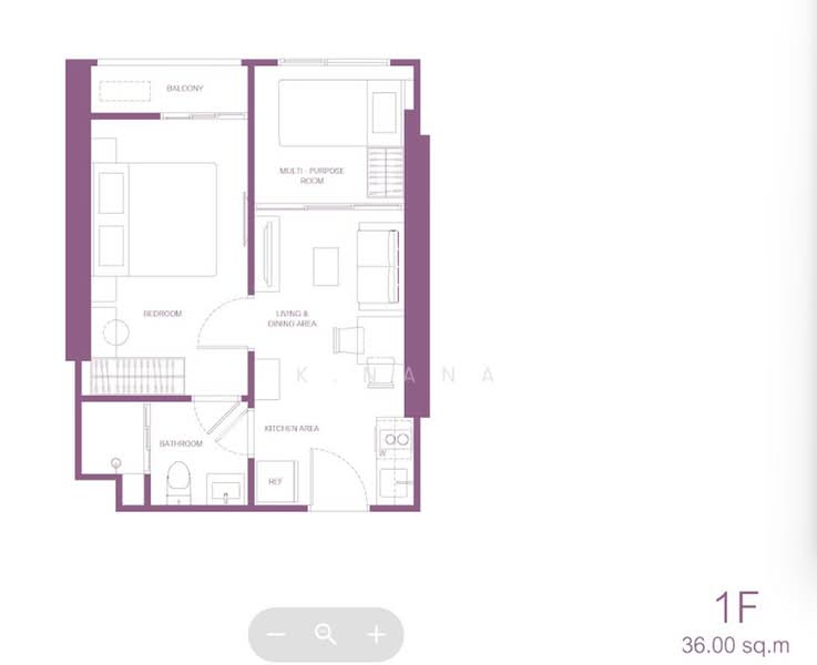 Love Charoen Nakhon, Bangkok, 1463 Charoen Nakhon Road, Bang Lam Phu Lang, Khlong San, Bangkok, 1 Bedroom, 36 sqm, Condo For Sale, by K.Nana, 500223241 - DDproperty.com