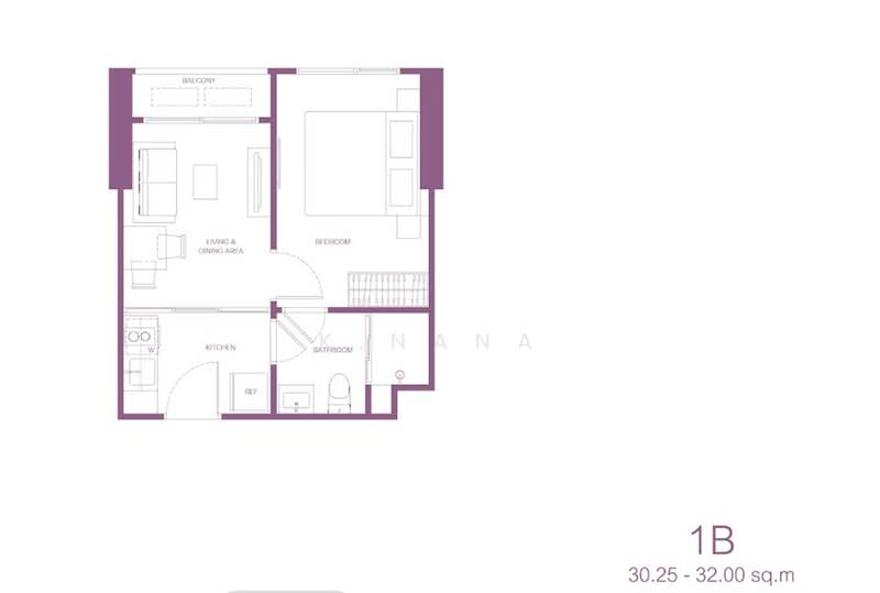 Love Charoen Nakhon, Bangkok, 1463 Charoen Nakhon Road, Bang Lam Phu Lang, Khlong San, Bangkok, 1 Bedroom, 31 sqm, Condo For Sale, by K.Nana, 500223252 - DDproperty.com