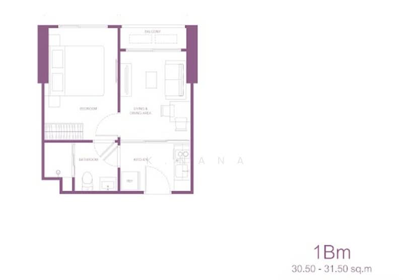 Love Charoen Nakhon, Bangkok, 1463 Charoen Nakhon Road, Bang Lam Phu Lang, Khlong San, Bangkok, 1 Bedroom, 31 sqm, Condo For Sale, by K.Nana, 500223265 - DDproperty.com