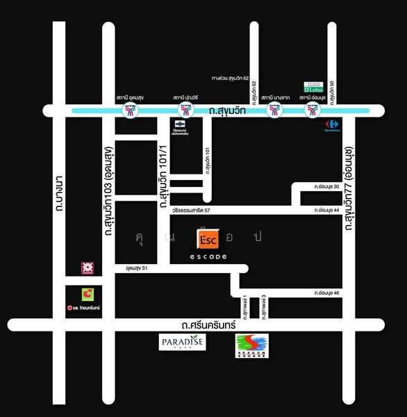 The Escape Condominium : ดิ เอสเคป คอนโดมิเนียม, กรุงเทพ, 1073 ถนนสุขุมวิท 101/1, บางจาก, พระโขนง, กรุงเทพ, 45 ตร.ม., คอนโด ขาย, โดย คุณก๊อป, 500223298 - DDproperty.com