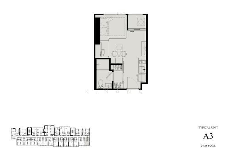 COBE Kaset-Sripatum, Bangkok, Phahon Yothin Rd, Lat Yao, Chatuchak, Bangkok, 1 Bedroom, 37 sqm, Condo For Sale, by K.Nana, 500223399 - DDproperty.com