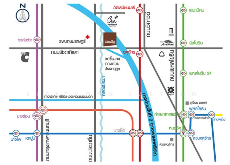 Niche Mono Ratchavipha : นิช โมโน รัชวิภา, กรุงเทพ, 292 รัชดาภิเษก, ลาดยาว, จตุจักร, กรุงเทพ, 30 ตร.ม., คอนโด ขาย, โดย Sirithong Saetang, 500223581 - DDproperty.com