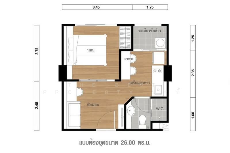 Lumpini Park Nawamin-Sriburapha : ลุมพินี พาร์ค นวมินทร์ - ศรีบูรพา, Bangkok, ถนนนวมินทร์, Khlong Kum, Bueng Kum, Bangkok, 1 Bedroom, 26 sqm, Condo For Sale, by The Best Property นกกี้, 500223761 - DDproperty.com