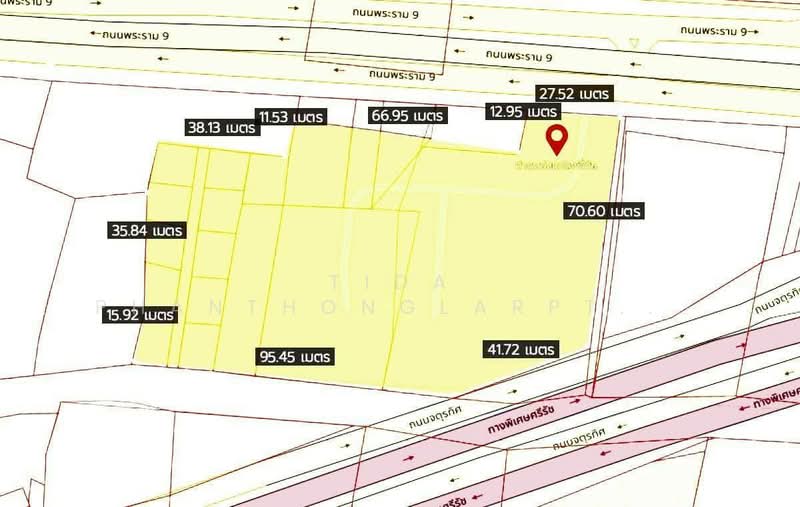 Land for Sale, Rama 9, 2,537 sq.wa., Bangkok, Huai Khwang, Huai Khwang, Bangkok, , 10,148 sqm, Land For Sale, by Tida phanthonglarptawee, 500224125 - DDproperty.com