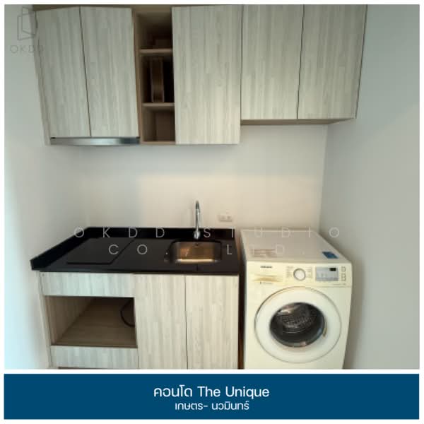 The Unique Kaset Nawamin, Bangkok, 403-76 Sukhonthasawat Road, Lat Phrao, Lat Phrao, Bangkok, 1 Bedroom, 33 sqm, Condo For Sale, by OKDD STUDIO Co., Ltd., 500224189 - DDproperty.com