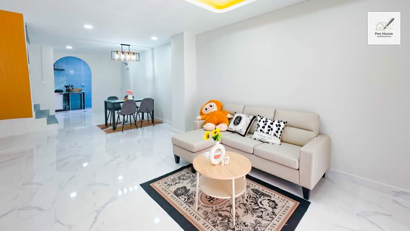 Poonsinh Thani 3, Bangkok, Rat Phatthana Road, Khlong Song Ton Nun, Lat Krabang, Bangkok, 2 Bedrooms, 17 sqm, Townhouse For Sale, by เพ็ญศิริ ตุ้มเทียน, 500224461 - DDproperty.com