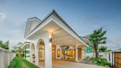 ขาย - Modern Tropical Japandi 4 ห้องนอน 2 ห้องนั่งเล่น ครัวไทย-ฝรั่ง แยกชัด, เชียงใหม่