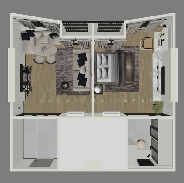 SOHO Bangkok Ratchada : โซโห แบงค็อก รัชดา, กรุงเทพ, 74 ประชารัฐบำเพ็ญ, ห้วยขวาง, ห้วยขวาง, กรุงเทพ, 52 ตร.ม., คอนโด ให้เช่า, โดย Piyawan Maiyapan, 500224954 - DDproperty.com