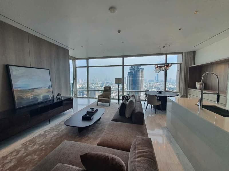 Four Seasons Private Residences, Bangkok, 300 Charoen Krung Road, Yan Nawa, Sathon, Bangkok, 2 Bedrooms, 139 sqm, Condo For Rent, by Piyawan Maiyapan, 500224985 - DDproperty.com