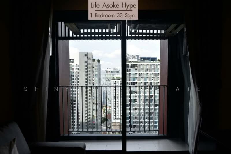 Life Asoke Hype : ไลฟ์ อโศก ไฮป์, กรุงเทพ, 339 ถนน จตุรทิศ, มักกะสัน, ราชเทวี, กรุงเทพ, 33 ตร.ม., คอนโด ให้เช่า, โดย Shinyu Real Estate, 500225074 - DDproperty.com