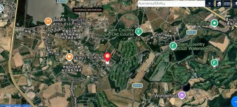 ขาย - ใกล้สนามกอล์ฟฟินิกซ์ - ห้วยใหญ่ ตำบลห้วยใหญ่ อำเภอบางละมุง จังหวัดชลบุรี, ชลบุรี