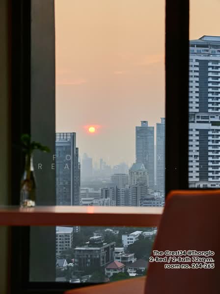The Crest Sukhumvit 34, Bangkok, 778 Sukhumvit Road, Khong Tan, Khlong Toei, Bangkok, 2 Bedrooms, 72 sqm, Condo For Sale, by Forty-Six Real Estate Group, 500226011 - DDproperty.com