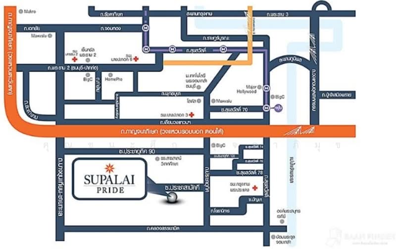 Supalai Pride Prachauthit : ศุภาลัย ไพรด์ ประชาอุทิศ, สมุทรปราการ, ซอยประชาสามัคคี, ในคลองบางปลากด, พระสมุทรเจดีย์, สมุทรปราการ, 173 ตร.ม., บ้านเดี่ยว ขาย, โดย คุณชนะศึก อุจจาภิมุข, 500226187 - DDproperty.com