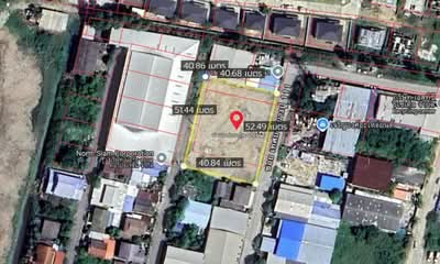 ขาย - ที่ดินเปล่า ถมแล้ว 560 ตร.วา ซอยเทศบาลบางปู 11, สมุทรปราการ