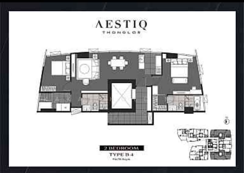 AESTIQ Thonglor : เอสทีค ทองหล่อ, กรุงเทพ, 916 ซ. สุขุมวิท 55, คลองตันเหนือ, วัฒนา, กรุงเทพ, 96 ตร.ม., คอนโด ขาย, โดย Kakar Holdings, 500226338 - DDproperty.com