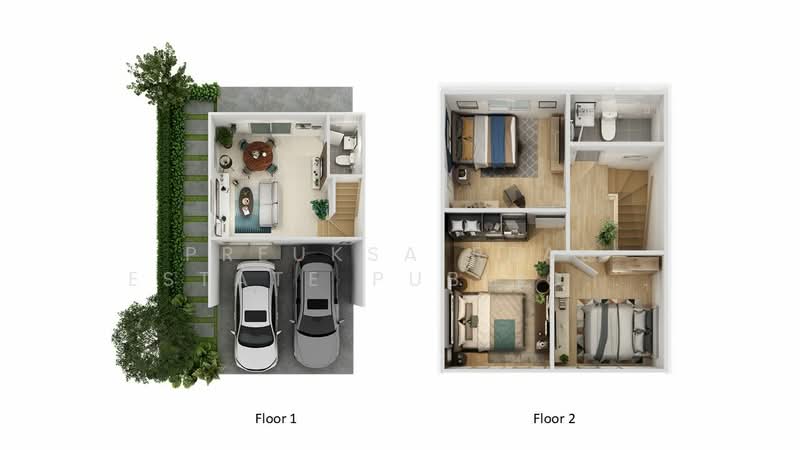 Baan Pruksa Rangsit-Wongwaen : บ้านพฤกษา รังสิต-วงแหวน, ปทุมธานี, Rangsit - Nakhon Nayok Rd, Lam Phak Kut, Thanyaburi District, Pathum Thani, ลำผักกูด, ธัญบุรี, ปทุมธานี, 114 ตร.ม., ทาวน์เฮ้าส์ ขาย, โดย คุณแตงอ่อน, 500226519 - DDproperty.com