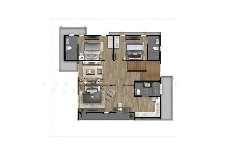 Centro Vibhavadi, Bangkok, Chang Akat Uthit Road, Sanam Bin, Don Mueang, Bangkok, 4 Bedrooms, 252 sqm, Single Detached House For Rent, by Forty-Six Real Estate Group, 500226597 - DDproperty.com