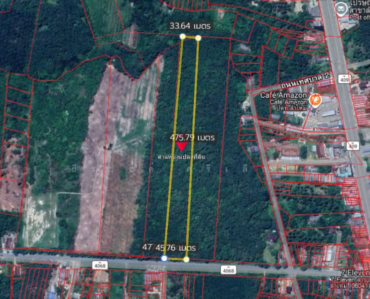 ขาย - ขายที่ดินแปลงใหญ่ ทำเลทองลำใหม่ เมืองยะลา, ยะลา