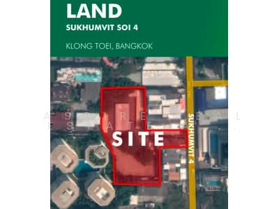 ขาย - ที่ดินในซอยสุขุมวิท 4 ห่างจากถนนสุขุมวิท 400 เมตร, กรุงเทพ