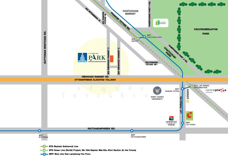 For Sale - Lumpini Park Vibhavadi-Chatuchak, Bangkok